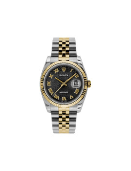 Rolex Datejust 36 Yellow Gold & Stainless Steel Black Dial 116233 430028