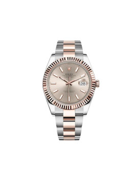 Rolex Datejust 41 Rose Gold & Stainless Steel Sundust Dial 126331 430035